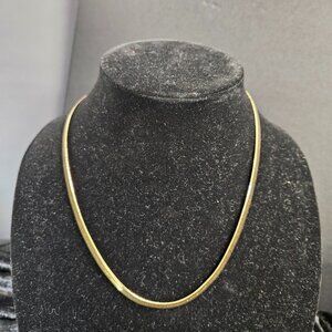 Gold tone Necklace - 8 1/2"